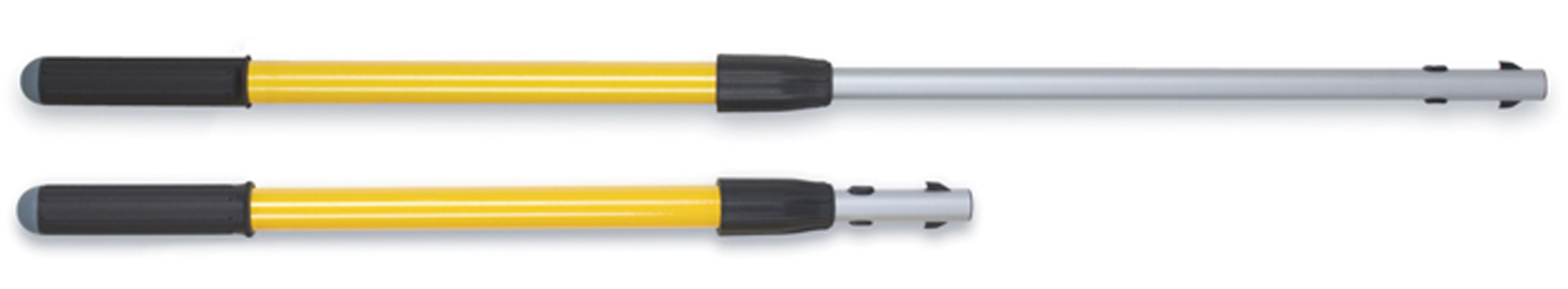 Rubbermaid Commercial Products HYGEN 20" - 40" Quick Connect Handle , Yellow
