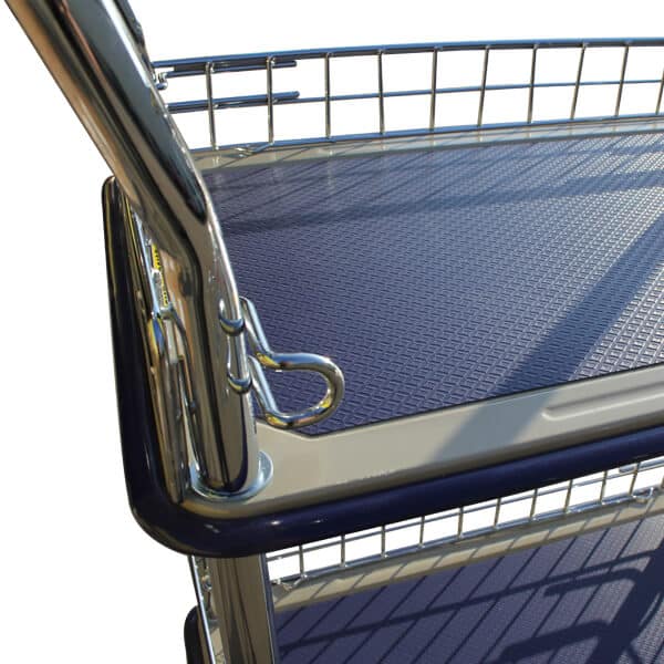 Double Deck 910x610mm Caged Platform Trolley | PFR021 image 2