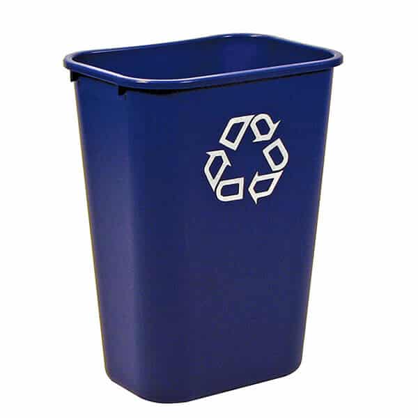 Rubbermaid 39 Litre Wastebin Blue Colour | RFG295773 image 0