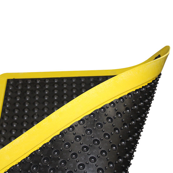 Anti-Fatigue Mat 600 x 900mm - Yellow Border (FMR003) image 2