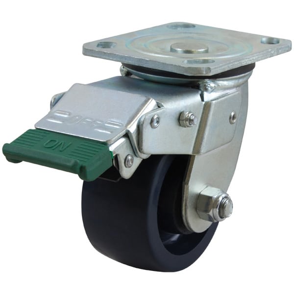 Richmond Castor Swivel with 100mm Solid Polyurethane Wheel and Directional Lock (S4494D) image 0