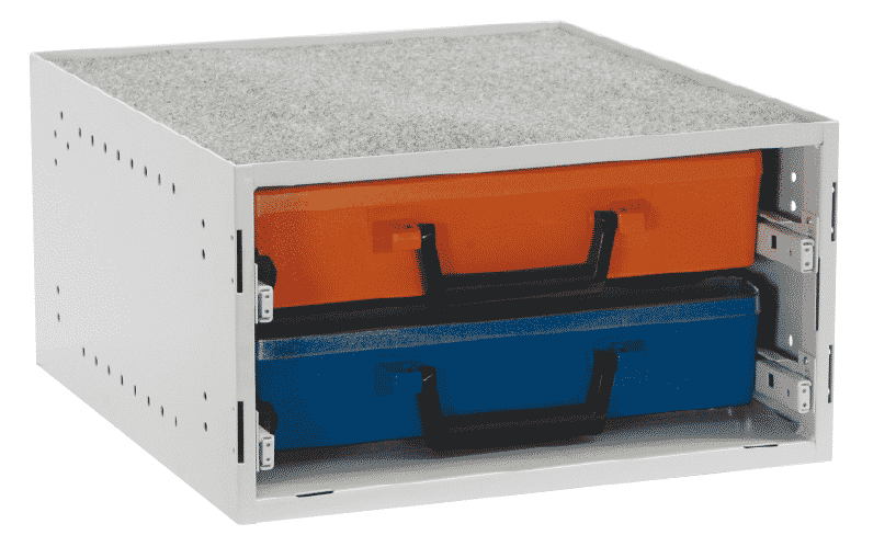 Rolacase | 2 Drawer Cabinet Only | RC2DC image 1