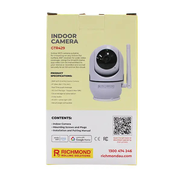 SmartR Indoor Camera with Pan/Tilt (GTR429) image 18