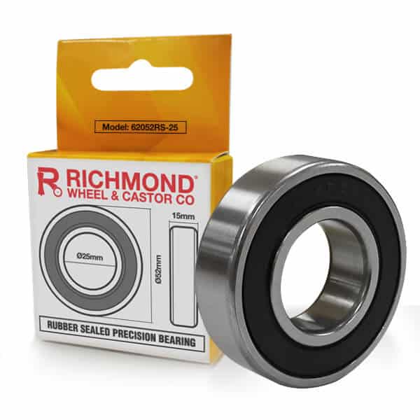 6205 RS Bearing O.D 52mm x I.D 25mm x W 15mm image 0