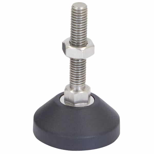 M10 Fixed Stem Stainless Steel Levelling Feet | LVR501050FSS image 0