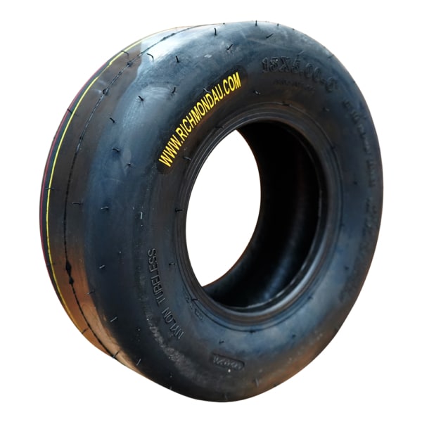 13 X 5.00-6 4PR Tubeless Slick Tread Mower Tyre (TY13-500-6SLK) image 1