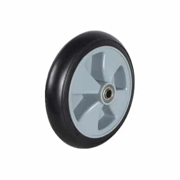 250mm Elastic Rubber Flange Bearing Blk Tyre Richmond Wheel | ER1006-62 image 0