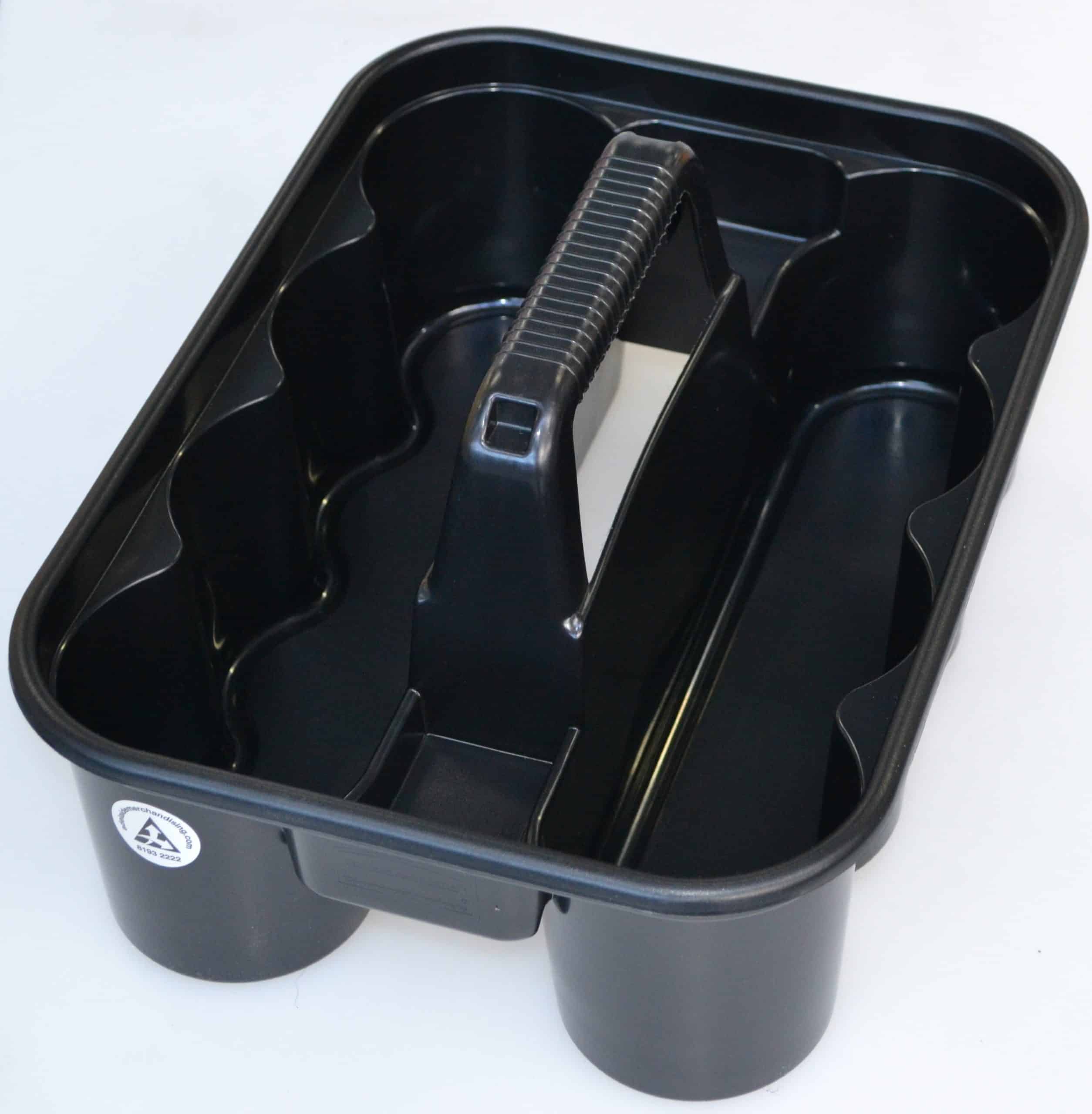 Black Rubbermaid Deluxe Carry Caddy | RFG315488 image 0