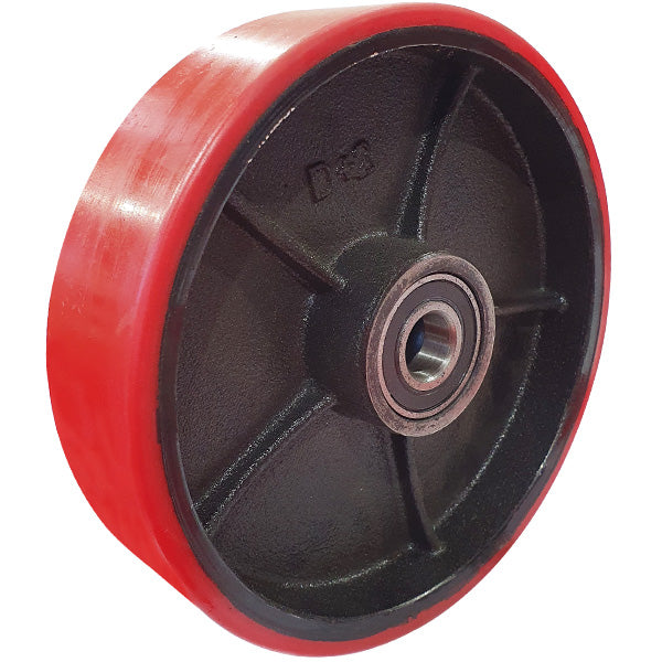 200mm Nylon Wheel | 20mm Axle Diameter (PU820-M20) image 0