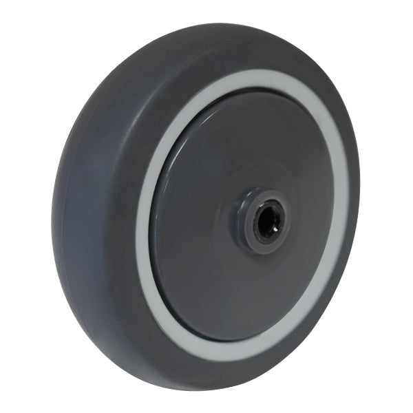 125mm Anti-Static Rubber Wheel | 5/16” Axle Diameter (AS5020-31) image 0