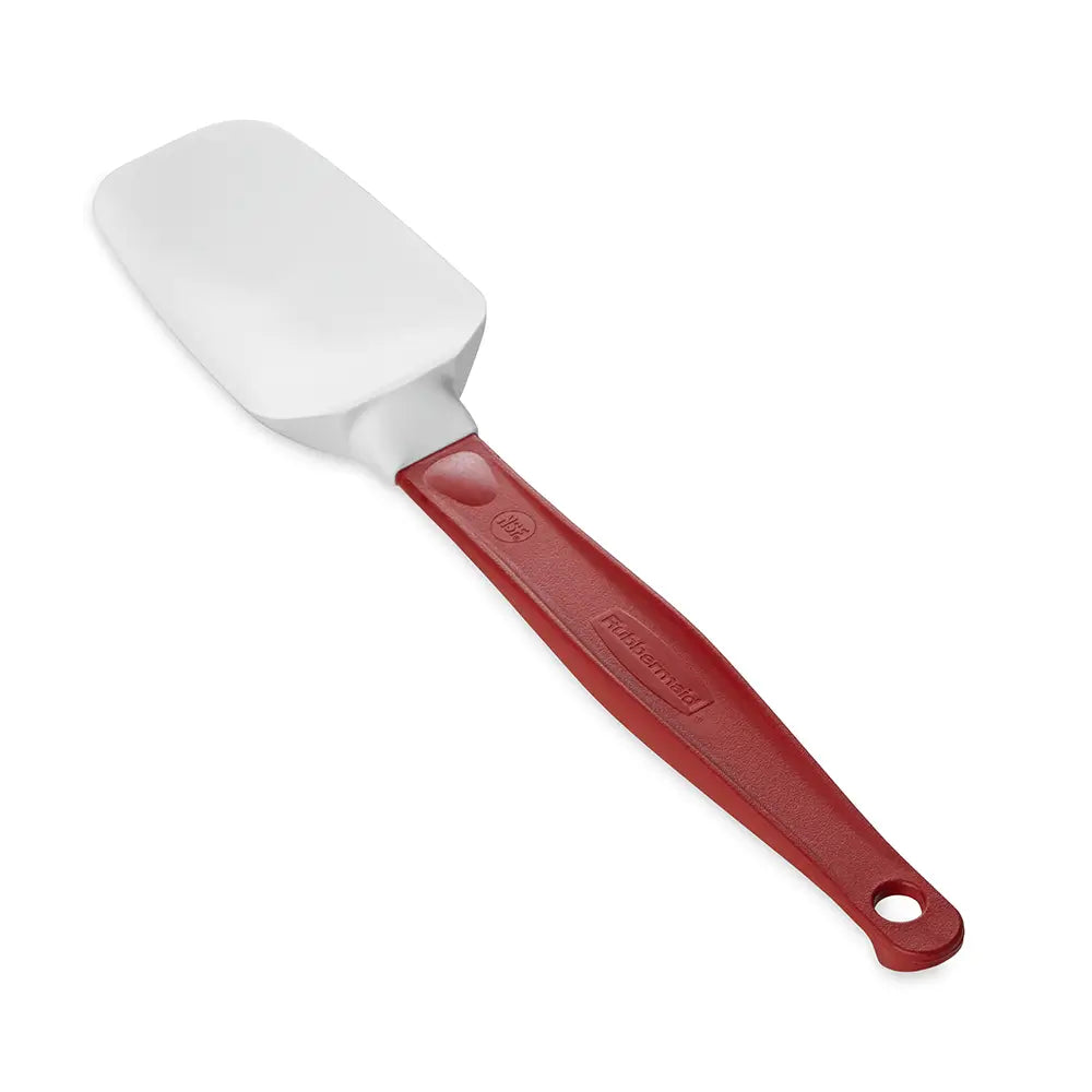 RED Rubbermaid High Heat Scraper Spoon 24cm Red Color | RFG196600 image 0