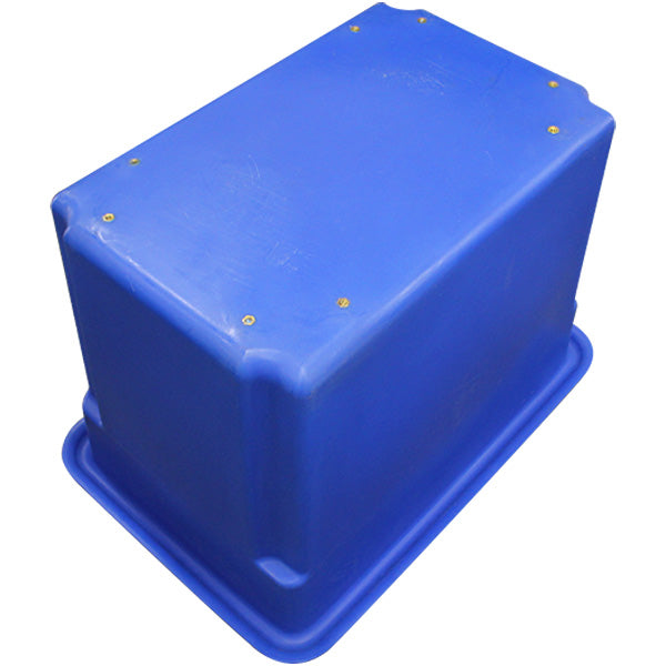 Blue 450L Tapered Rotationally Moulded Plastic Tub (RTR450BLU) image 1
