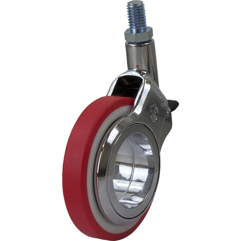 Richmond Castor Swivel with Polyurethane 75mm Wheel and Brake (S3038B) image 0