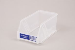1H-061C - Stor-pak 10 Storage Bin Clear image 0