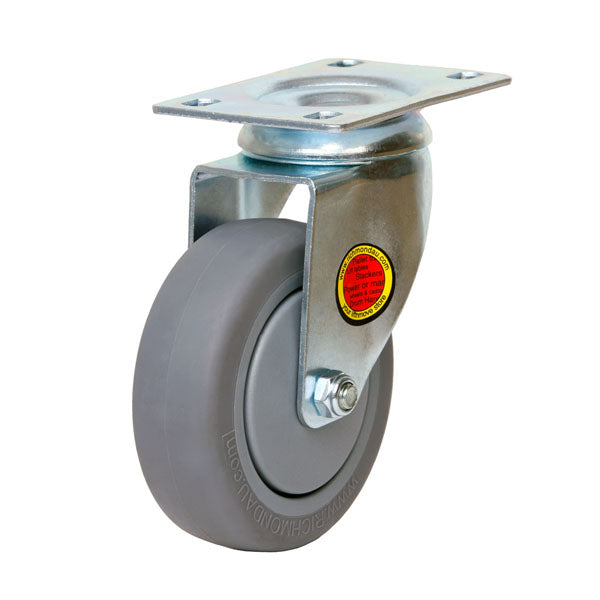 Richmond Castor Swivel with Institutional Rubber 75mm Wheel (S3312) image 0