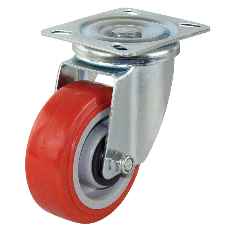 Richmond Castor Swivel with Polyurethane 100mm Wheel (S4044) image 0