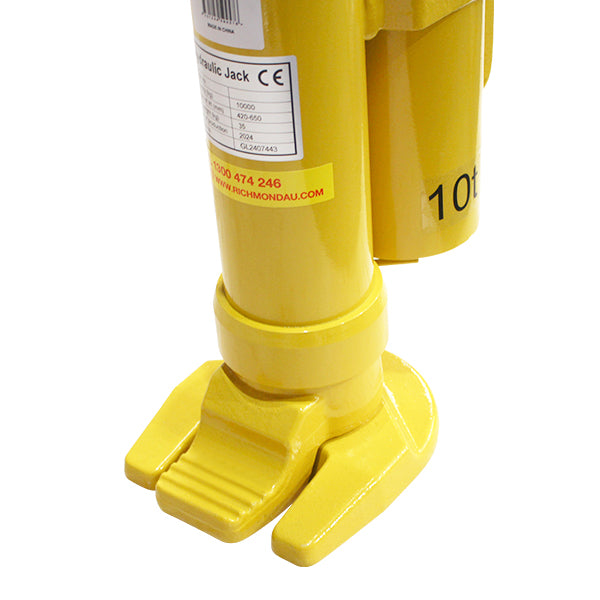 10 Tonne Hydraulic Toe Jack (TJR010T) image 7