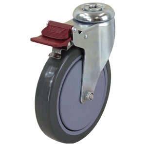 Richmond Castor Swivel with 150mm Polyurethane Wheel and Brake (S6081B) image 0