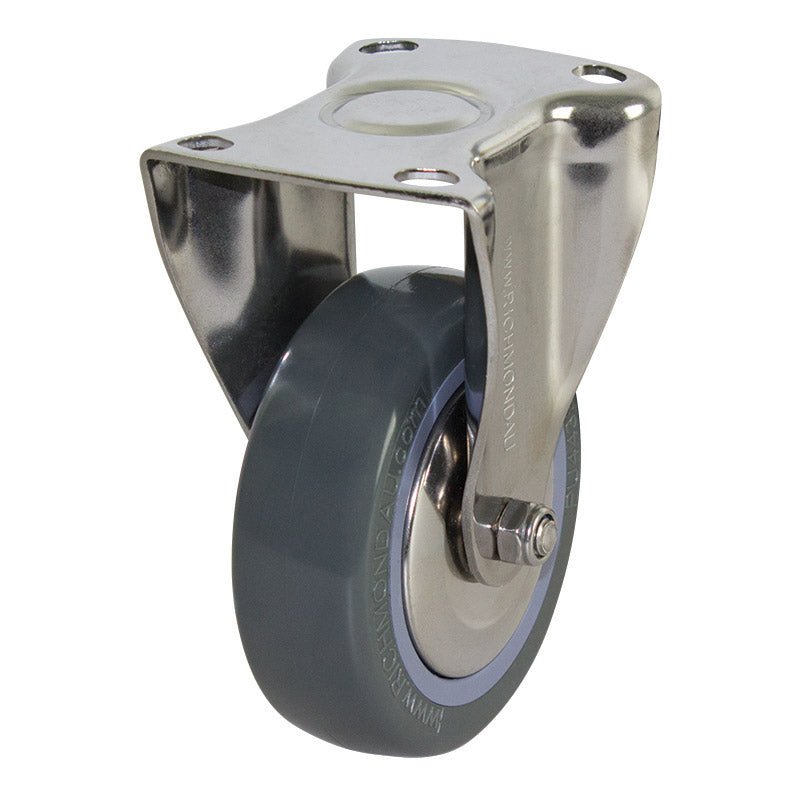 Richmond Castor Rigid with Polyurethane 100mm Wheel (R4477) image 0