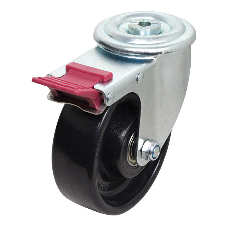 Richmond Castor Swivel with Nylon 150mm Wheel and Brake (S6224B) image 0