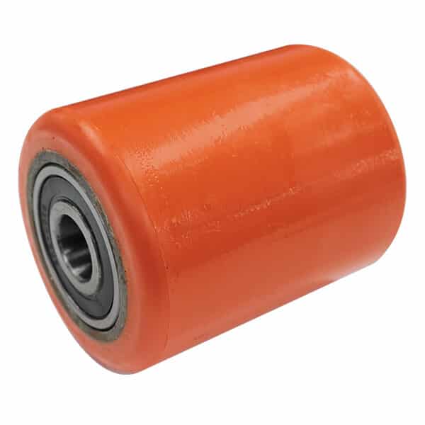 82 x 100mm Polyurethane Roller | 25mm Axle Diameter (PU326-M25) image 0