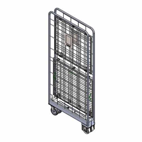2 Sided Foldable Roll Cage With Fixed Shelf (RCR221) image 3