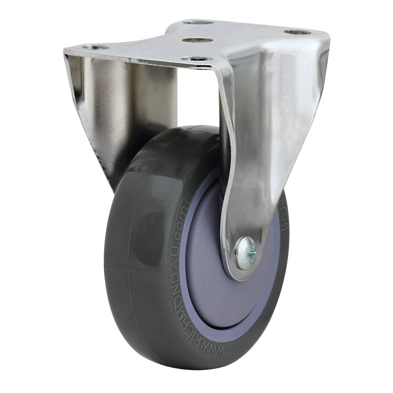 Richmond Castor Rigid with Polyurethane 100mm Wheel (R4487) image 0