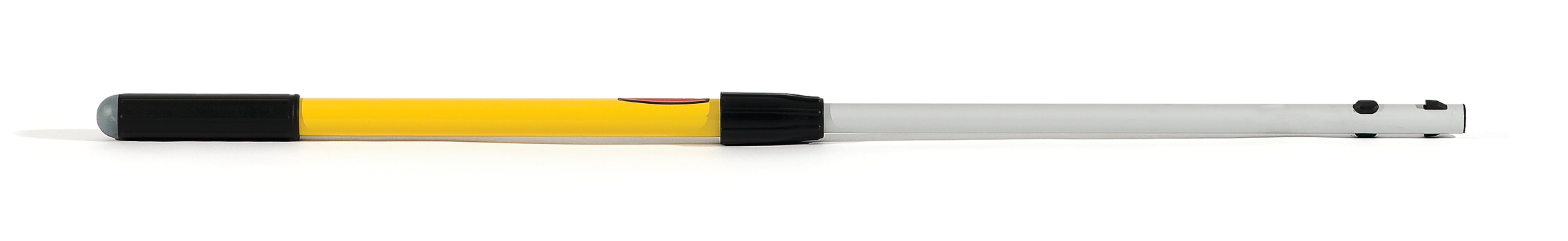 Rubbermaid Commercial Products HYGEN 20" - 40" Quick Connect Handle , Yellow