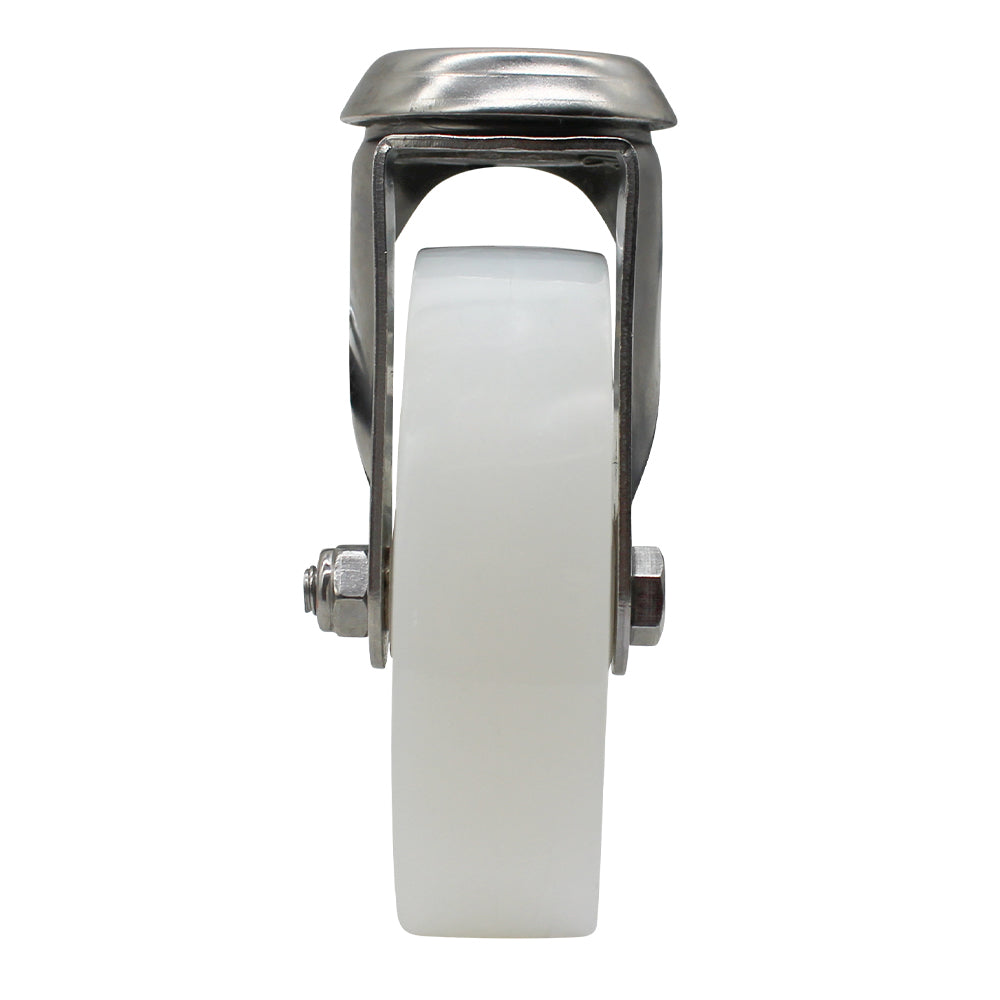 100mm Nylon Wheel 70kg Capacity Stainless Steel Castor (S4732) image 1