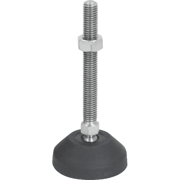 M12 Stainless Steel Ball Joint Adjustable Levelling Feet | LVR6012100SSS image 0
