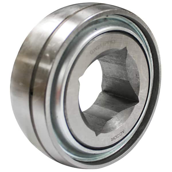 GW211PPB3 Square Bore Agricultural Bearing 100 x 38.89 x 33.34mm image 0