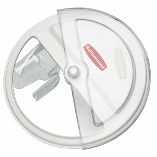 BRUTE® Container Sliding Lid With Scoop | RFG9G7700WHT image 0