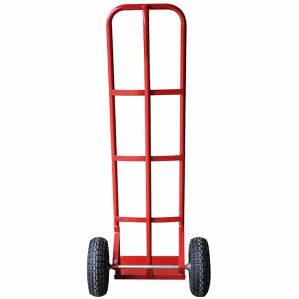 Red P Handle Pneumatic Hand Trolley (PHR200) image 2