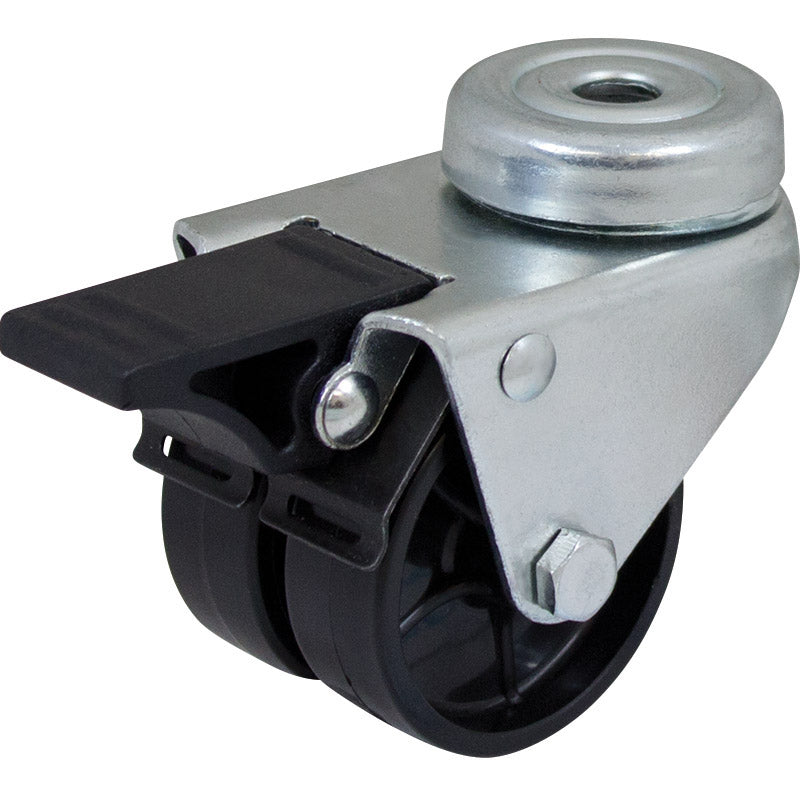Richmond Castor Swivel with Nylon 50mm Wheel and Brake (S2720B) image 0