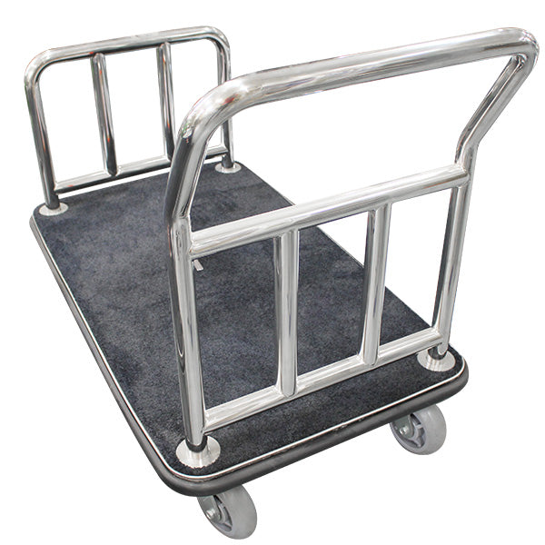 Silver Luggage Trolley (LTR004) image 2
