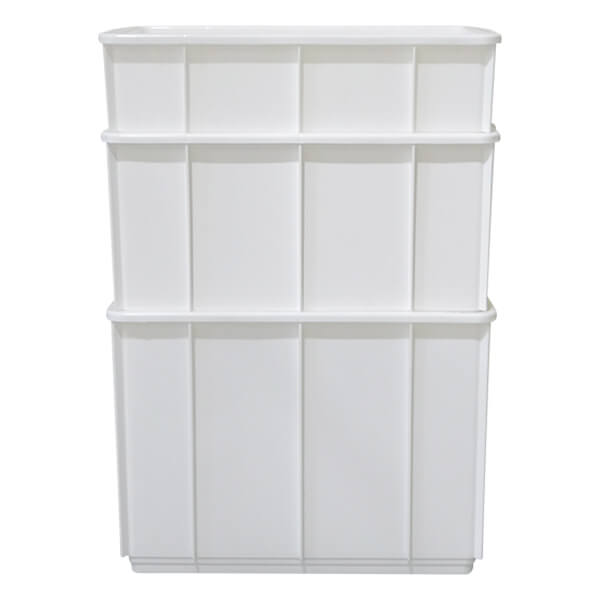 Stackable Tote Box 432x320x210 White (BXR003WHT) image 2