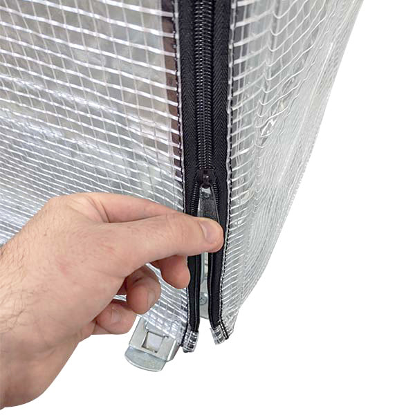 Clear Security Cover with Secure Zip to Suit Roll Cages (RCR633) image 4