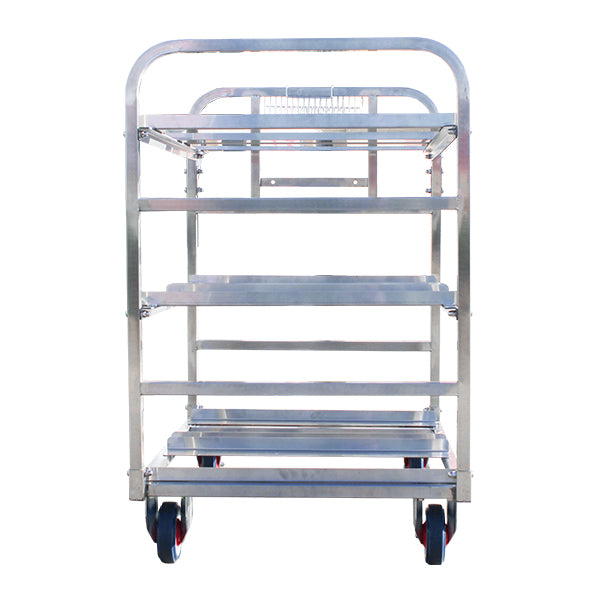 Stainless Steel 6 Bin Order Picker Trolley (OPR030) image 4