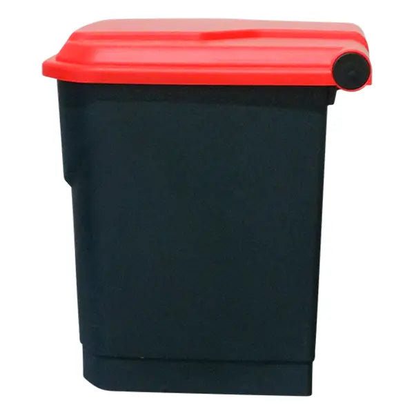 30L Pedal Bin - Red Lid (PBS030RED) image 3