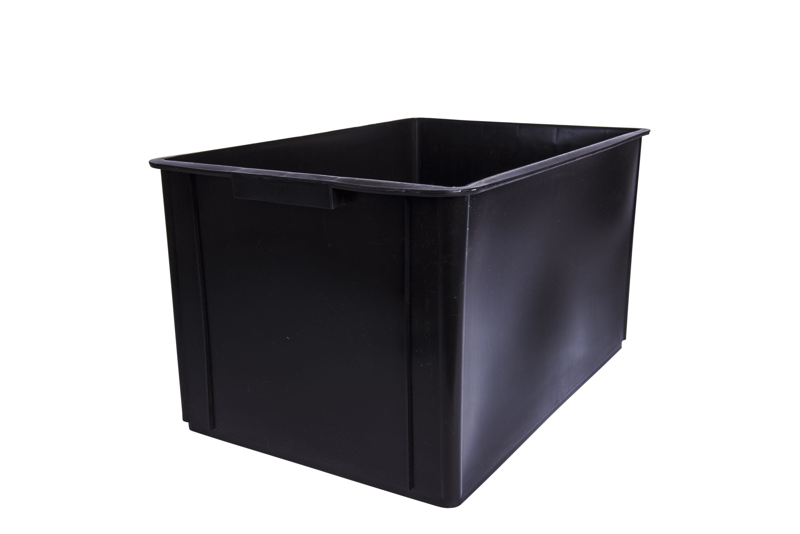 P048BLK Black 65 Litre Crate
