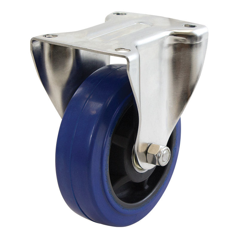 Richmond Castor Rigid with Rebound Rubber 150mm Wheel (R6043) image 0