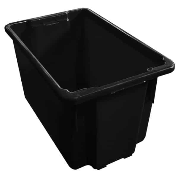 68L Recyclable Crate Black (SNR009RWCBLK) image 0