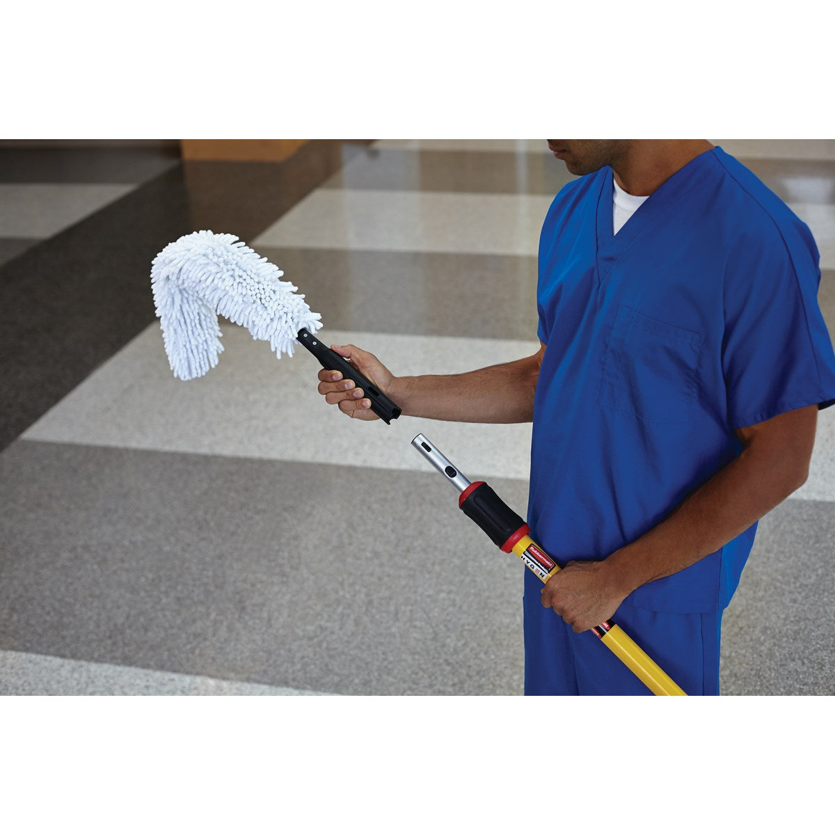 Rubbermaid Quick Connect Flex Dust Wand |  FGQ85200WH00