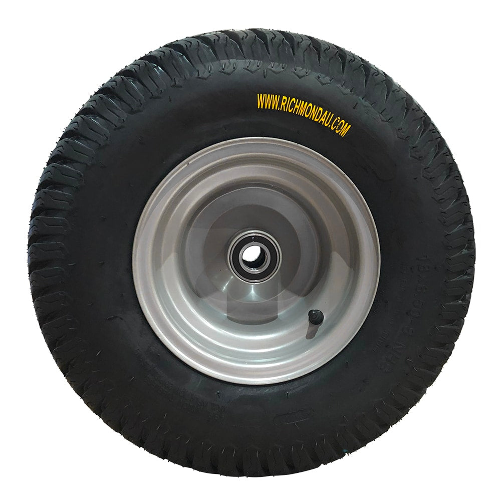 18 X 8.50-8 Pneumatic Wheel With 25mm Precision Bearing And Premium Turf Tyre (PN18-850-8BB) image 3