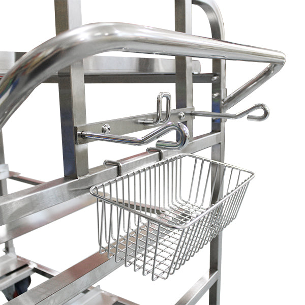 Stainless Steel 6 Bin Order Picker Trolley (OPR030) image 9