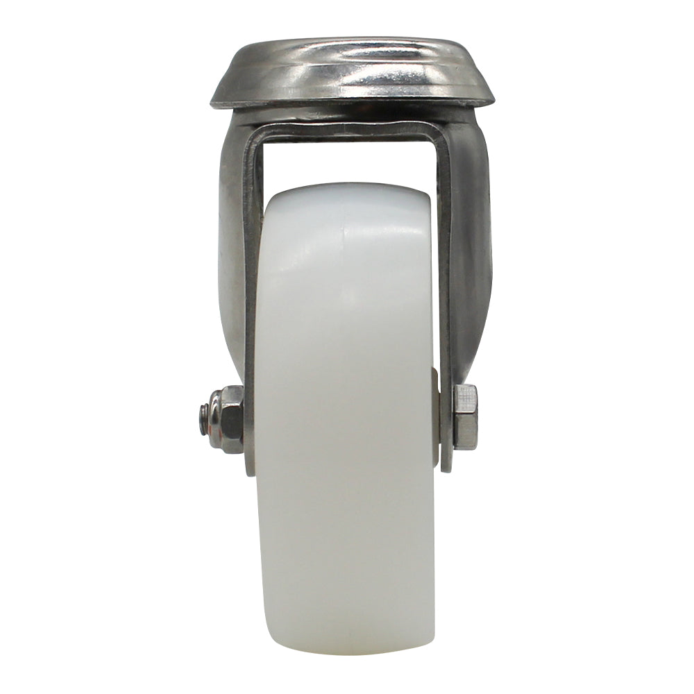 75mm Nylon Wheel 50kg Capacity Stainless Steel Castor (S3732) image 1