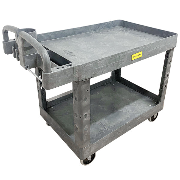 250kg 2 Shelf Stock Picker Trolley 1050x625x880mm (SPR004) image 0
