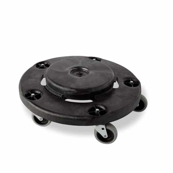 Black Rubbermaid Round BRUTE® Bin Dolly | 513RM264000-BLA image 6