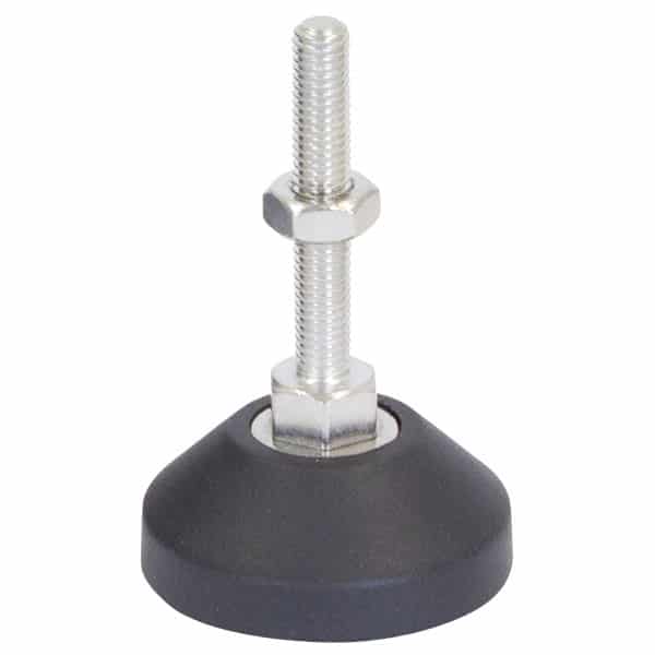 M8 Mild Steel Fixed Foot Adjustable Levelling Feet | LVR500850F image 0