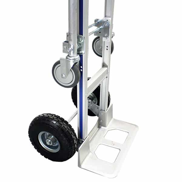 1300mm Dual Purpose Puncture Proof Hand Trolley with Large Toe Plate (DPR014) image 3